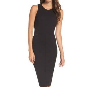 Ali & Jay Power Moves Sheath Black Dress, XS